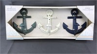 Nautical Anchor Wall Hooks- Shoreline Collection