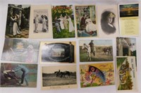 15 vintage postcards