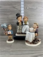 (3) Hummel Figurines