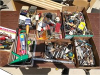 Table Lot of Tools Everything Shown