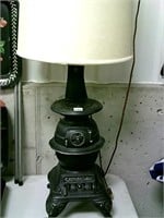 Comfort Pot Belly Stove Lamp Vintage