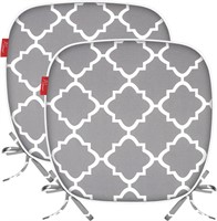 Patio Chair Cushions 16x17  Set of 4  Grey