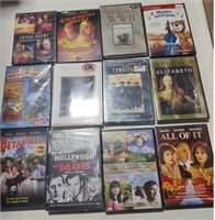 Qty.12 Preowned DVD's, DVD-13