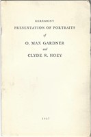 CEREMONY PRESENTATION OF PORTRAITS GARDNER & HOEY