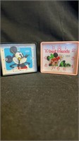 2 Disney Mickey and Minnie Clocks