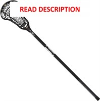 STX Lacrosse Crux 600 Stick w/ Mesh  Black