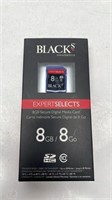 Blacks gigabyte digital media card