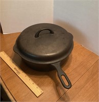 Cast Iron Skillet & Lid   Chicken Pan #8