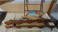 Vintage Rugs / Wood Pieces
