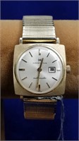 Vintage Hamilton 14k Square Face Men's Wrist Watch