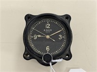 World War II Elgin 8 Day Dash Clock