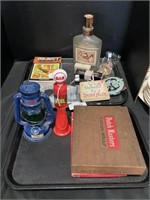Adv Cigar Box & Liquor Bottle,Object Books,