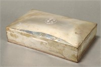 Sterling Silver Cigar Box,