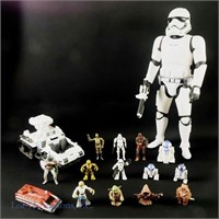 Collection Of Star Wars Figures