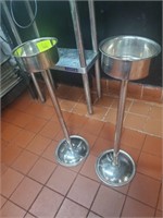 SS ICE BIN STANDS