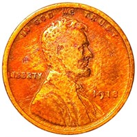 1918 Lincoln Wheat Penny NICELY CIRCULATED