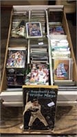 3 row box of almost all basketball, cards,