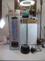 Tropic Fish Lamp II with Box  (Just add water)