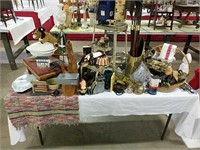 Table Lot Country Items Kitchen Items Primitive