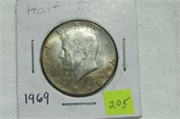 1969 Kennedy Half Dollar