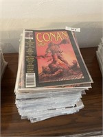 CONAN SAGA COMIC BOOKS