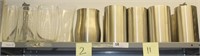 Shelf lot: 11 Stainless Steel wine chillers