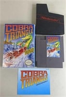 Nintendo NES Cobra Triangle Videogame In Box
