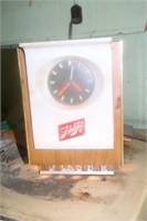 Schlitz Lighted Clock