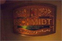 Schmidt Beer Sign