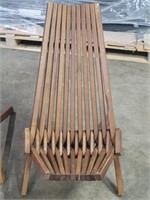 Melino - Foldable Wood Lawn / Beach Chair