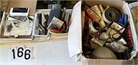 Box of staplers, Hardware, nail, plus