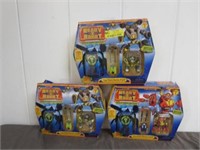 3 Ready 2 Robot Action Figure Sets Mint In Box