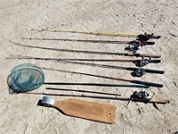 Fishing Rods, Fileting Board