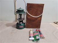 Homemade Wood Box for Coleman 2 Mantel Lantern