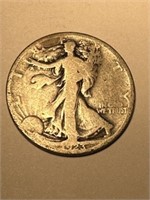 1923 Walking Liberty Silver Half Dollar