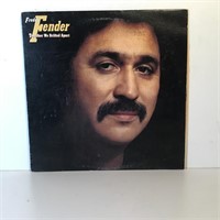 FREDDY FENDER DRIFTED APART VINYL RECORD LP
