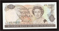 1981-1985 New Zealand 1 Dollar Note