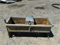 4' Stainless Tilting Water Trough w/ Float