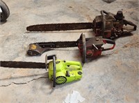 3 Chainsaws