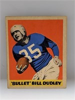 1949 Leaf #22 (Bullet) Bill Dudley Lions Halfback