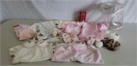 Doll or Newborn Girl Clothes and Baby