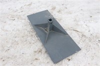 Skid Steer 10" Receiver Plate, New