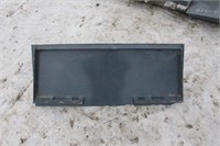 Skid Steer 10" Receiver Plate, New