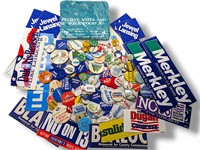 Vintage OREGON Democrat Party Button Sticker Lot