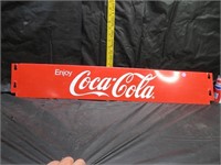 Enjoy Coca Cola Metal Display Sign 36&1/2" x 6"