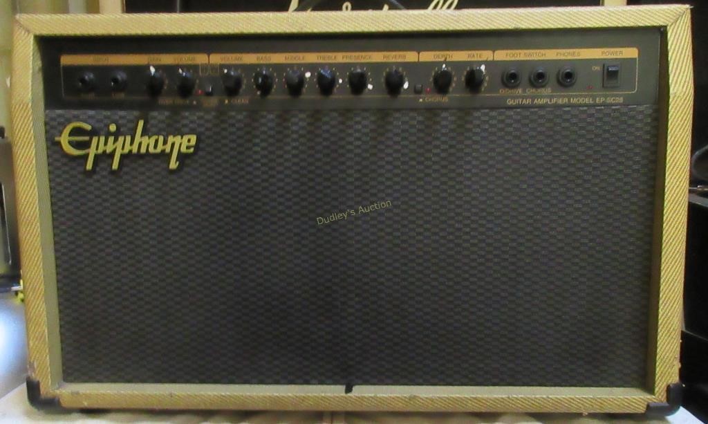 Epiphone 117V Amp Serial #K960401445