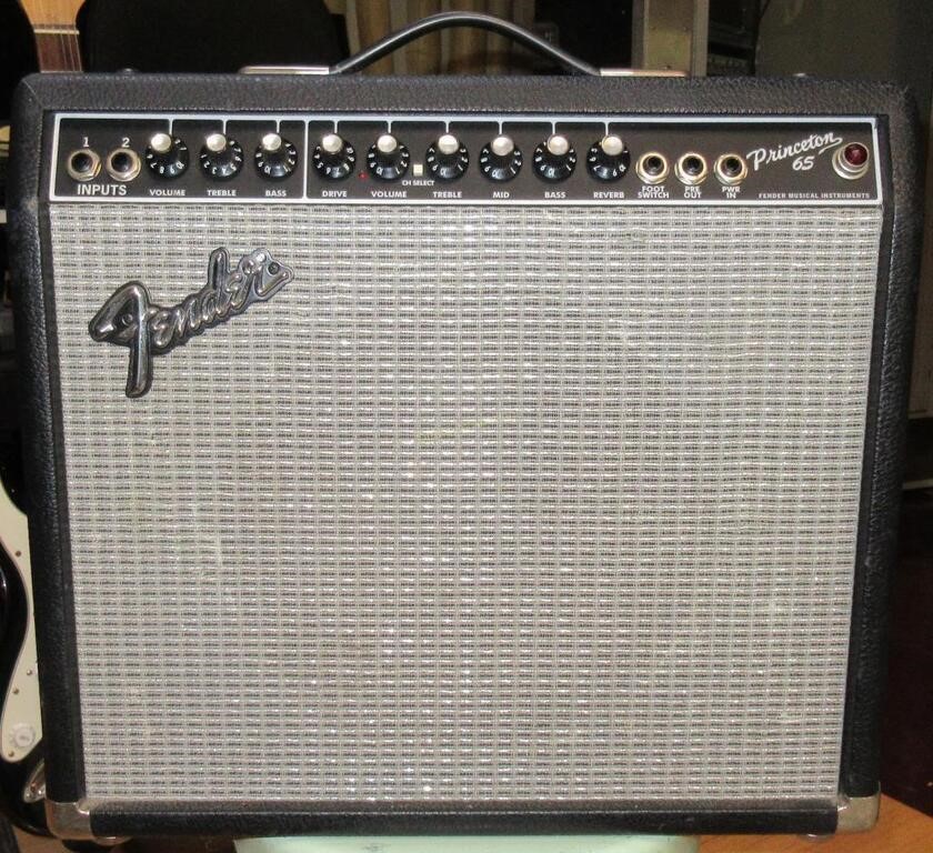 Fender Princeton 65 Serial #M1249655 120V Amp