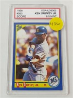 GRADED 1990 KEN GRIFFEY JR CARD #560 SCORE, 8.5