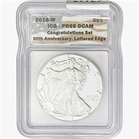 2016-W $1 SE Congratulations Set ICG PR69 DCAM