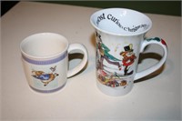 Peter rabbit mug, Alice in Wonderland mug